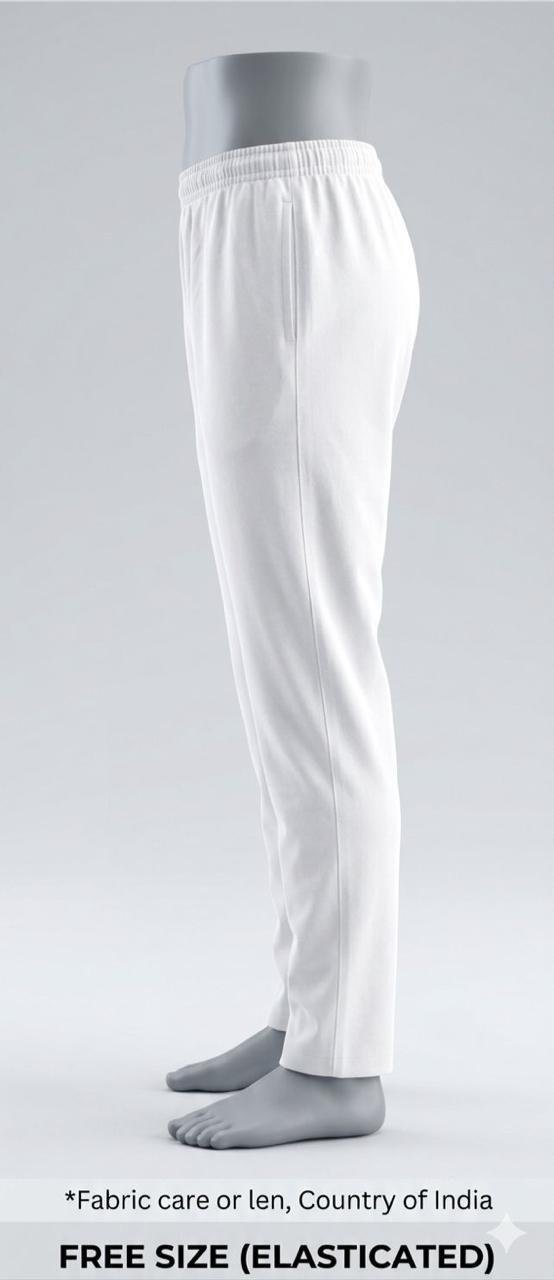 Khadi India Male Trouser Lower white - Image 3