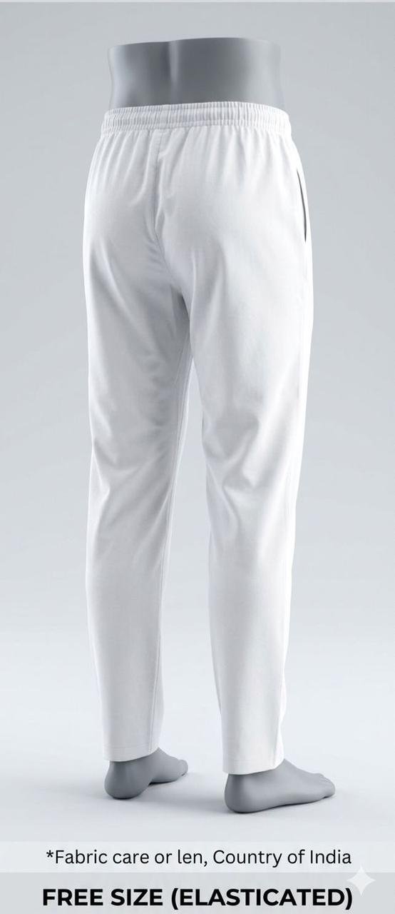 Khadi India Male Trouser Lower white - Image 2