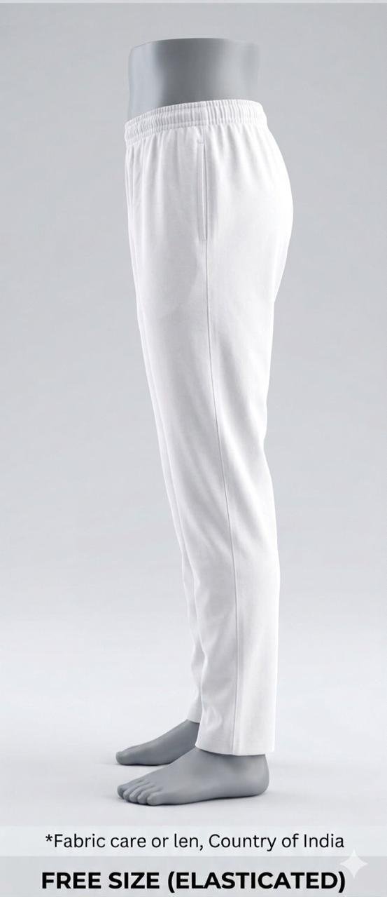 Khadi India Male Trouser Lower white - Image 4