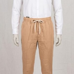 Khadi India Male Trouser Lower – Light Brown