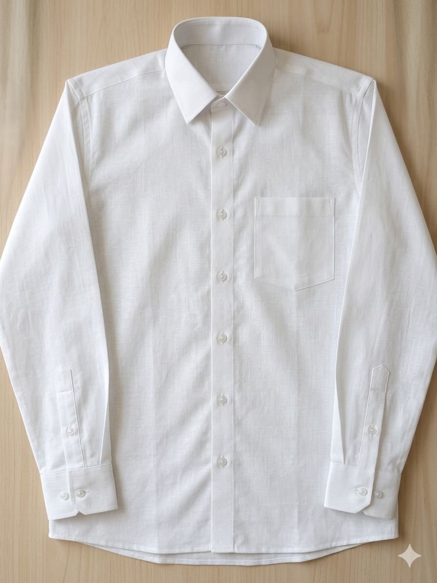 Men's Khadi Cotton Shirt – Classic White