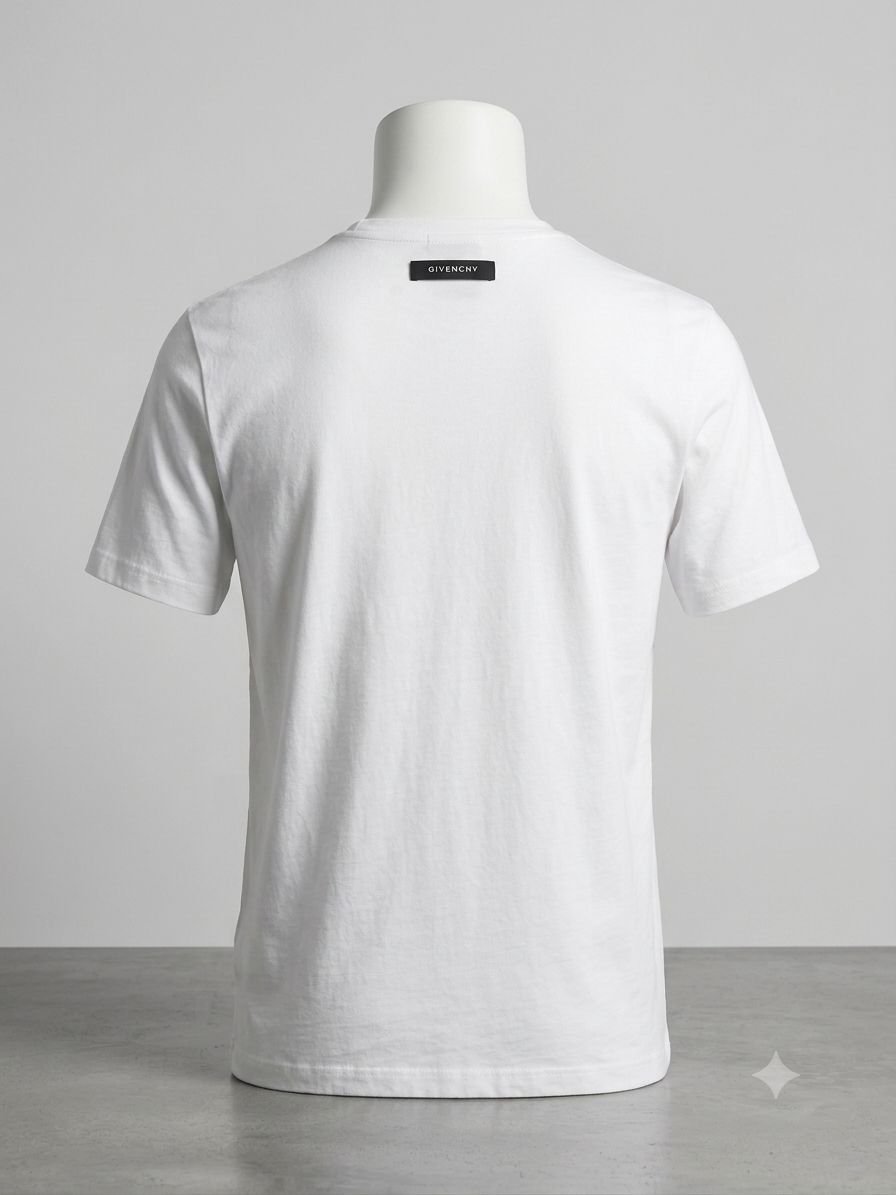 Men's Khadi Bio-Dyed T-Shirt – White - Image 3